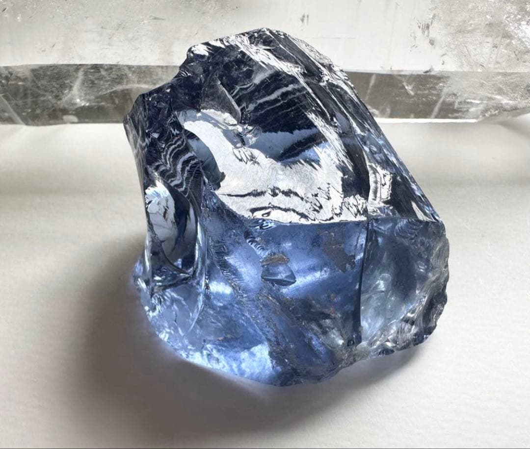 希少色シエラネバダ産アンダラクリスタル　ブルー　高次元ヒーリング　瞑想　覚醒