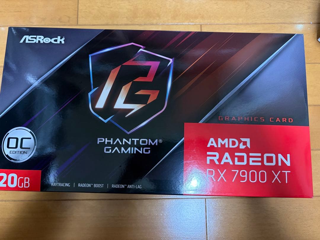 グラフィックボード・グラボ・ビデオカード ASRock Radeon RX 7900 XT OC Edition 20GB