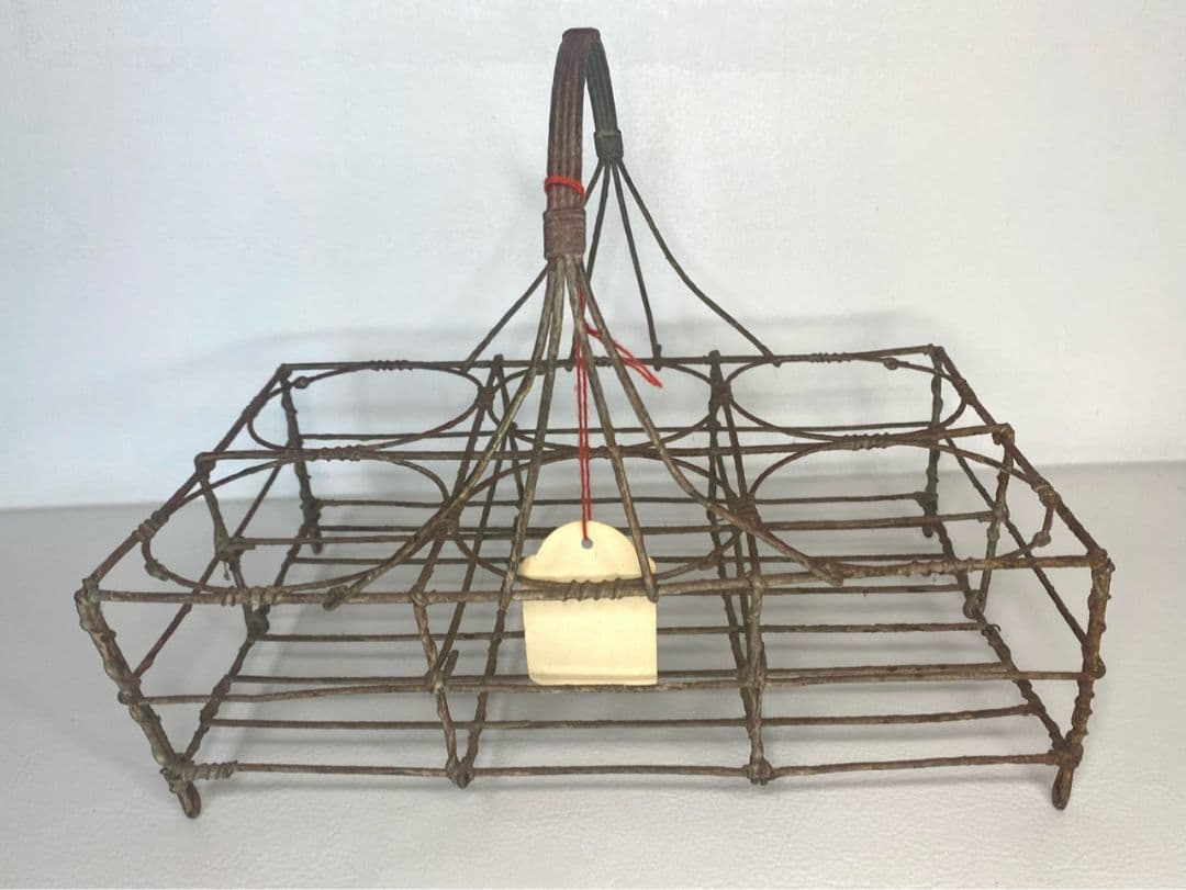 「フランス 蚤の市アンティーク」ワイヤーオブジェ