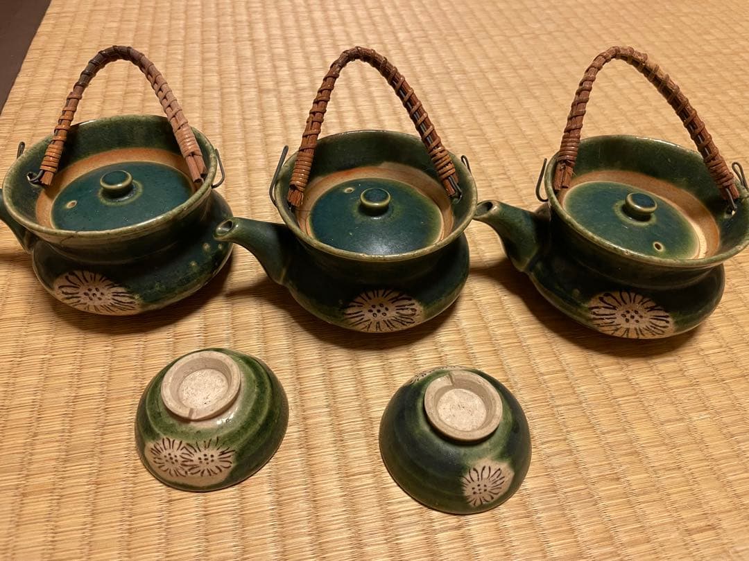 織部土瓶むし　土瓶蒸し