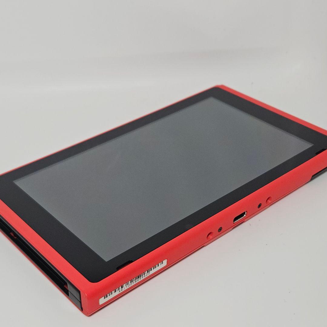 極美品 動作品 マリオレッド×ブルー スイッチ HAC-001(-01) 本体