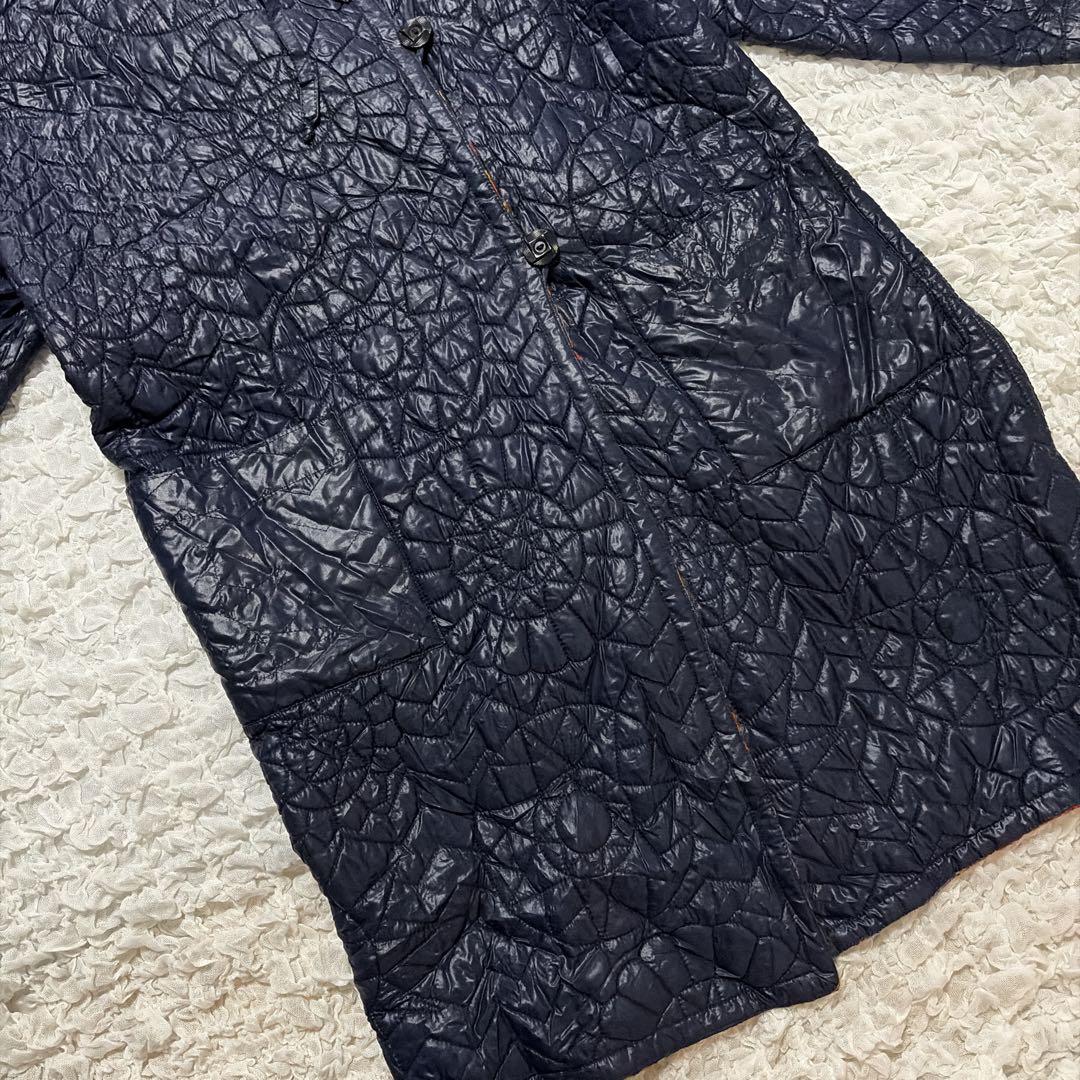 MISSONIミッソーニ モヘアリバーシブルコート キルティング オレンジタグ