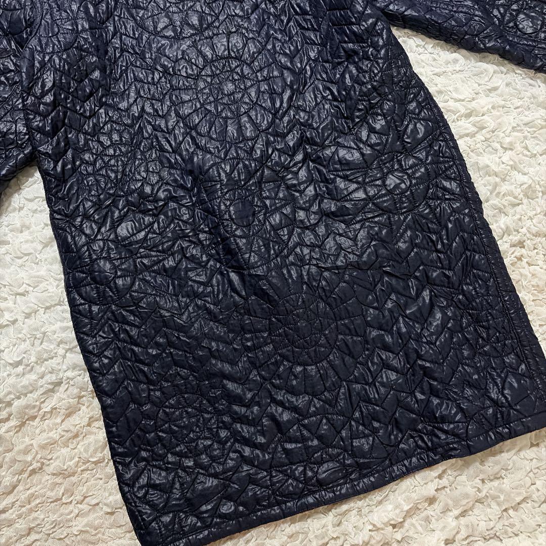 MISSONIミッソーニ モヘアリバーシブルコート キルティング オレンジタグ