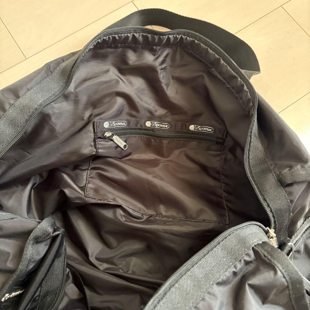 美品　レスポートサック　ボストンバッグ　ブラック　旅行カバン