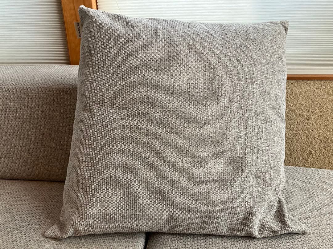 【2/2】 フランネルソファBRICKオットマン(クッション付き)