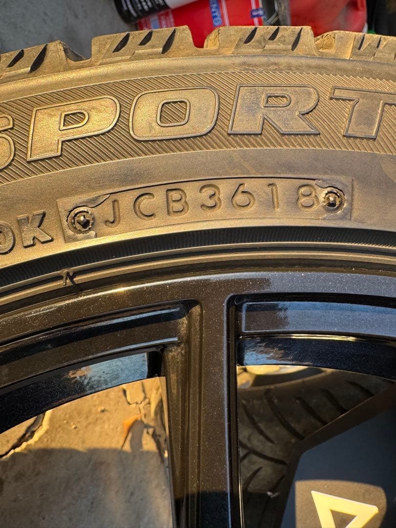 215/45/17 スタッドレスホイールの4本セットです