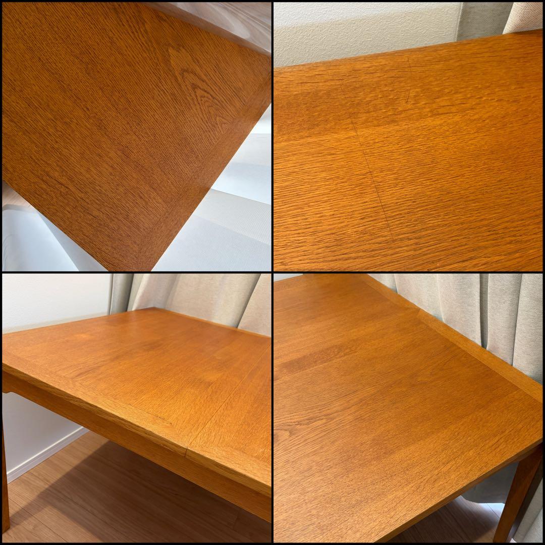 北欧ヴィンテージ デンマーク エクステンション ダイニングテーブル ドローリーフ