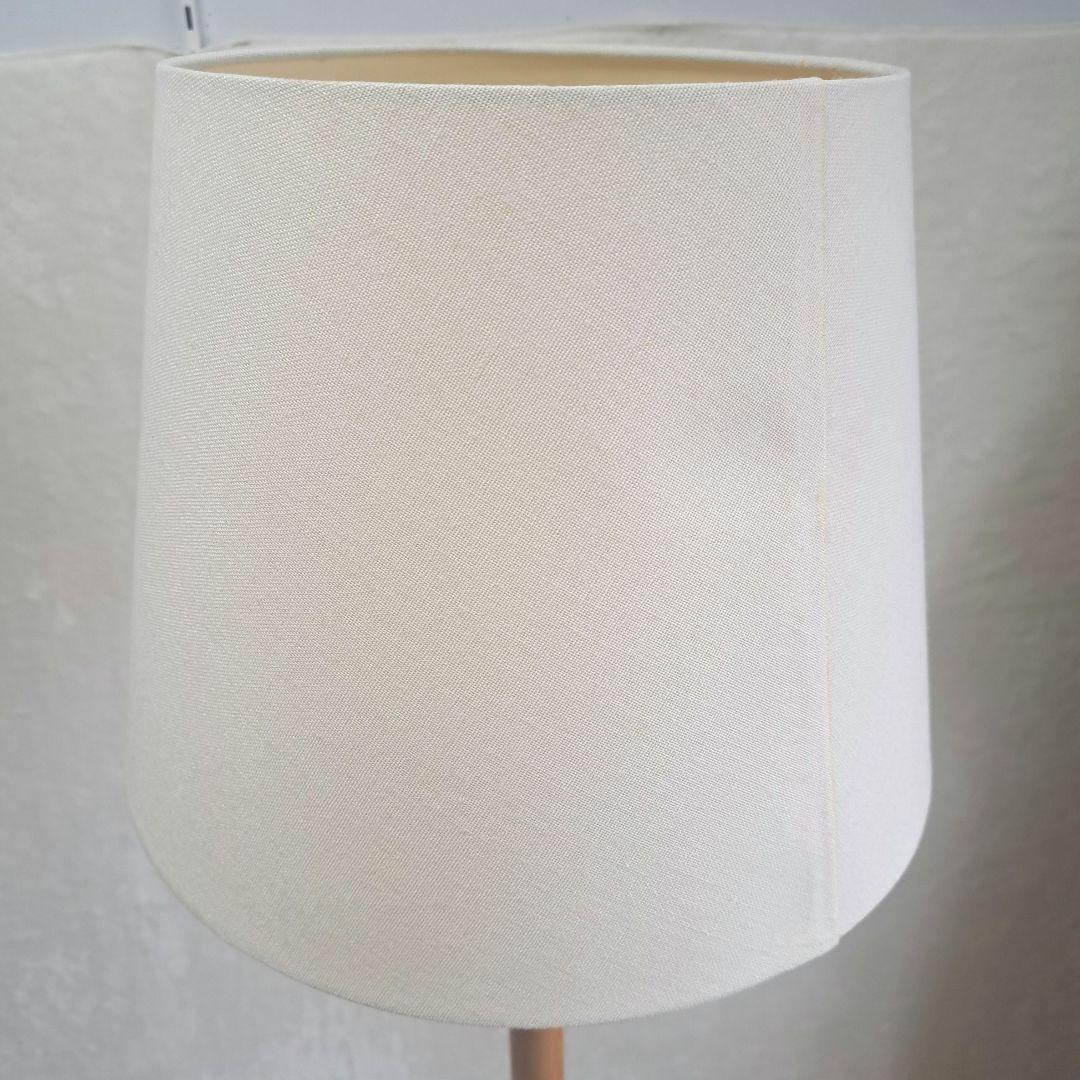 ニトリ　フロアスタンド　フロアランプ　照明　ウッド　廃盤品　LED 電球