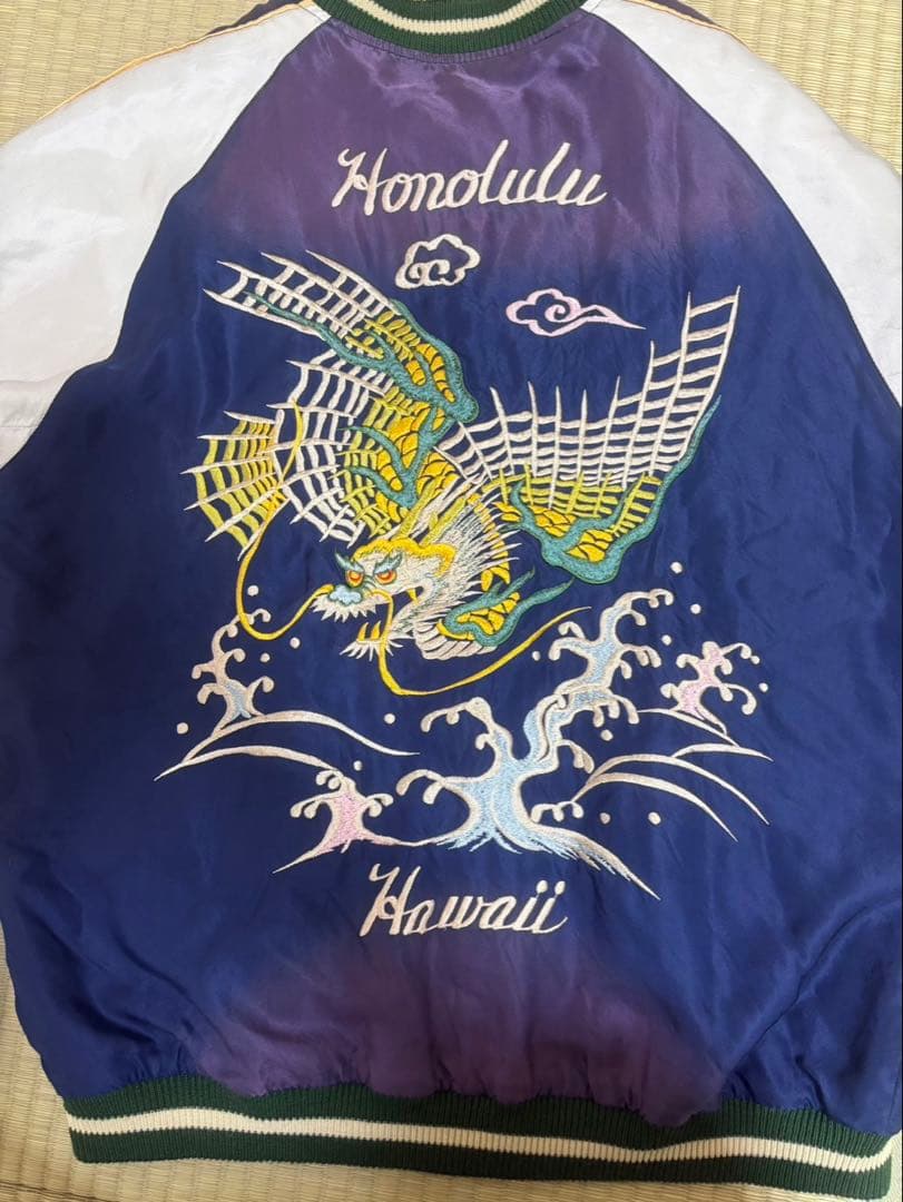 テーラー東洋 TOYO XL エイジング　スカジャン　スーベニアジャケット　港商