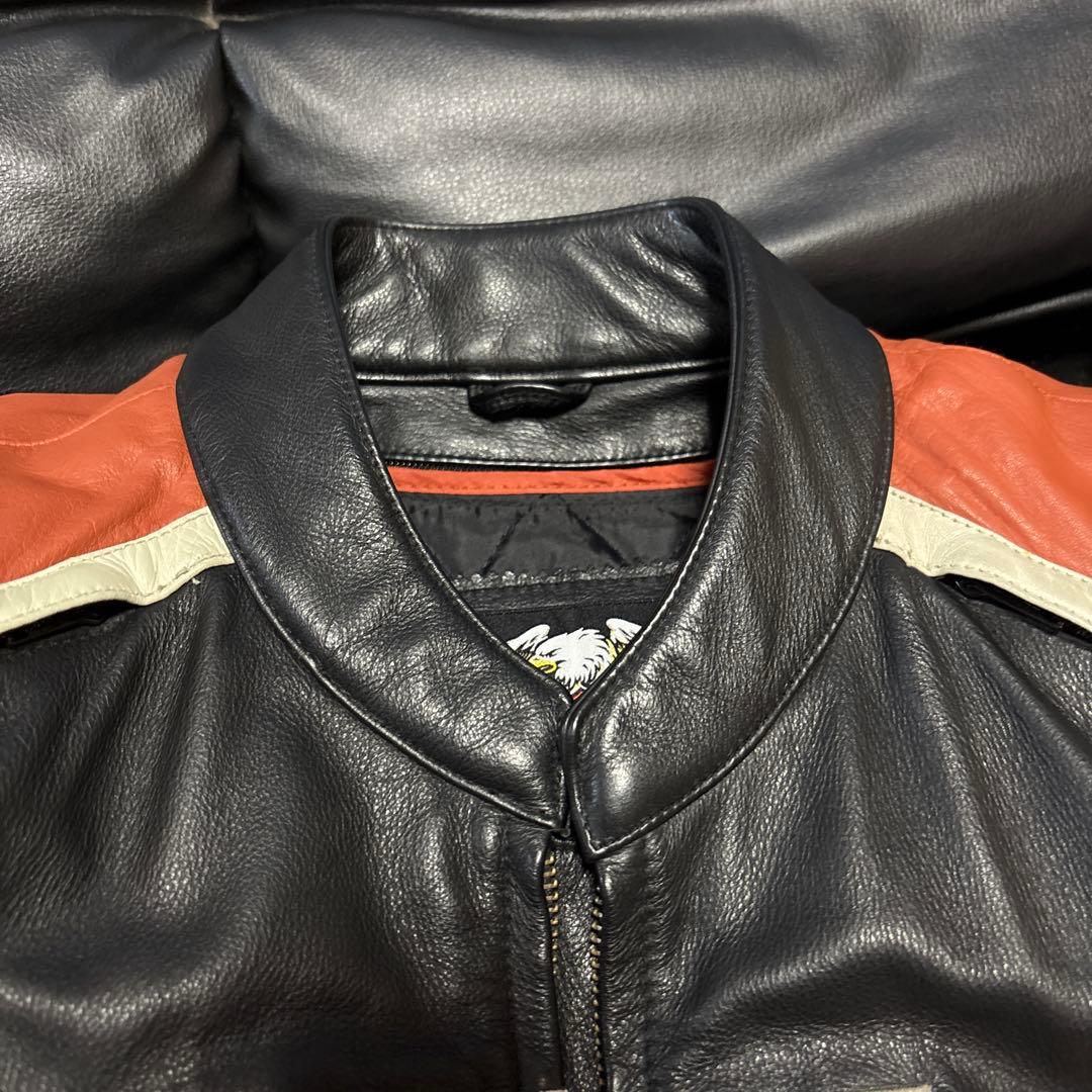 【美品】HARLEY-DAVIDSON レザージャケットライダース　size L