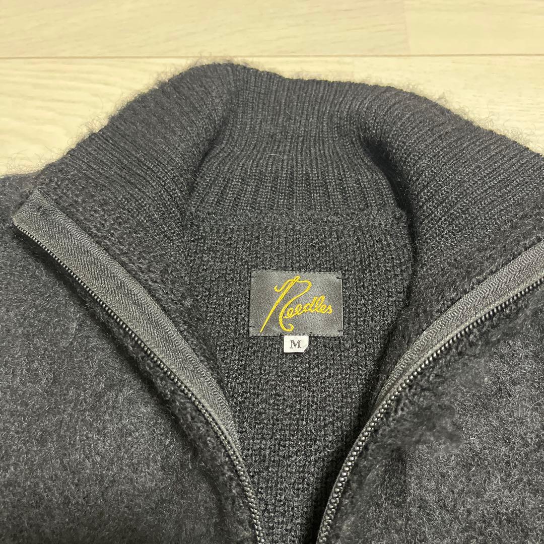 【Needles】Zipped Mohair Cardigan
