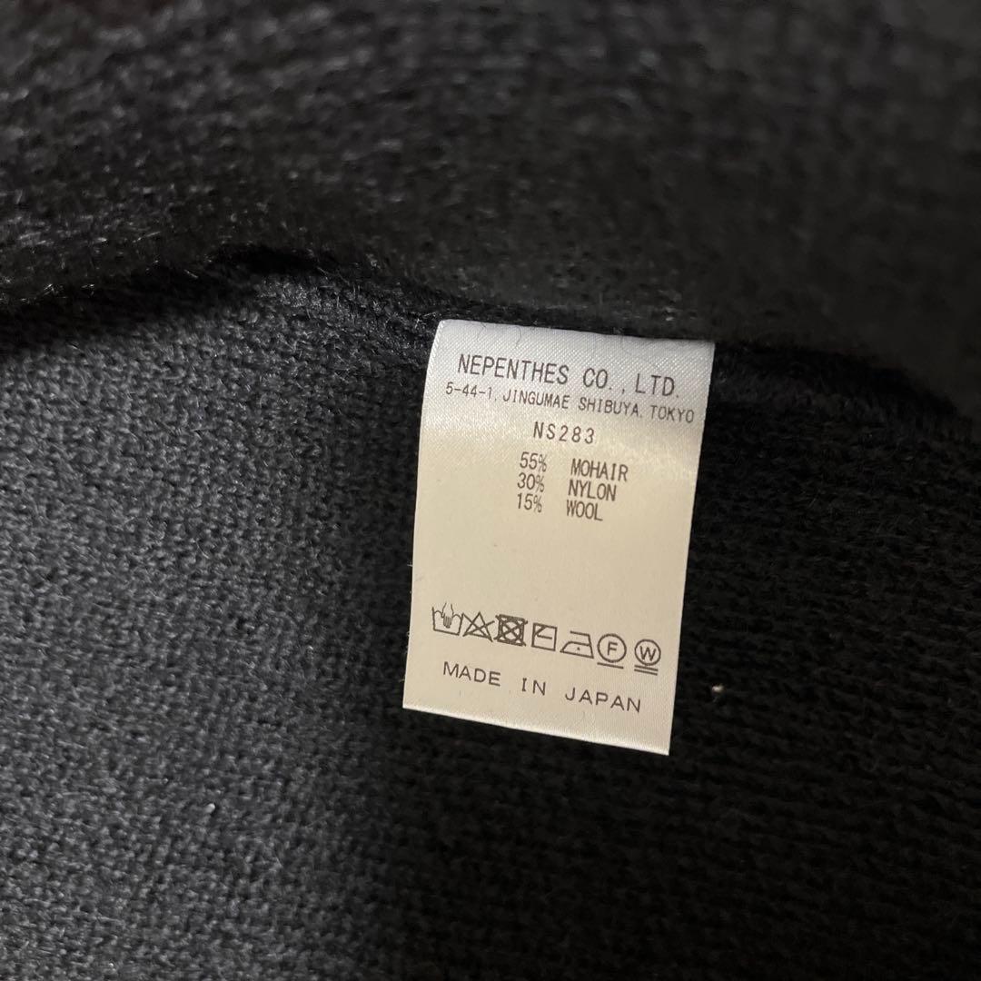 【Needles】Zipped Mohair Cardigan