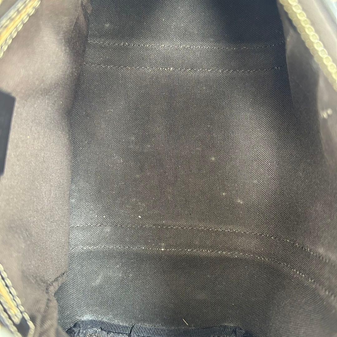 【極美品】グッチ 193604 493075 GGスプリーム ミニボストンバック