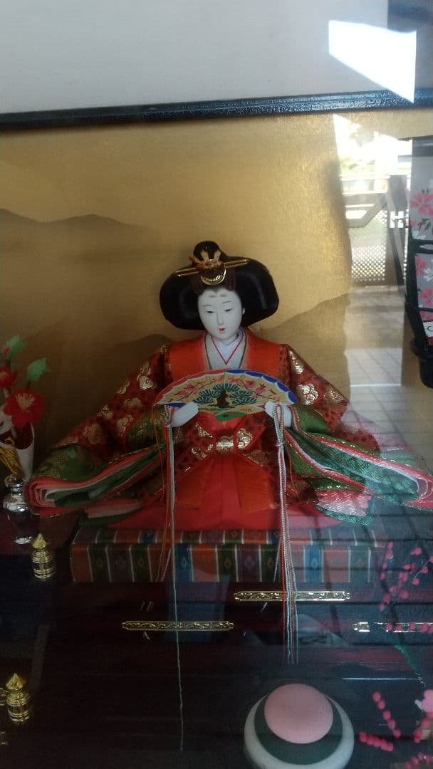 雛人形 ケース入り 伝統的装飾