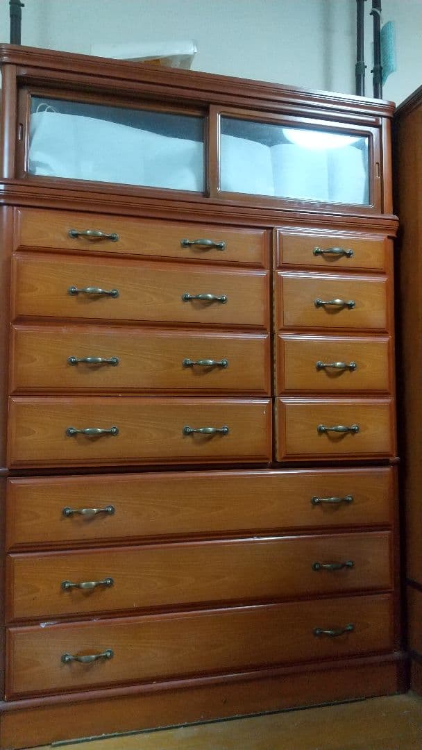 (たのメル便　輸送費込み)整理タンス 色ブラウン