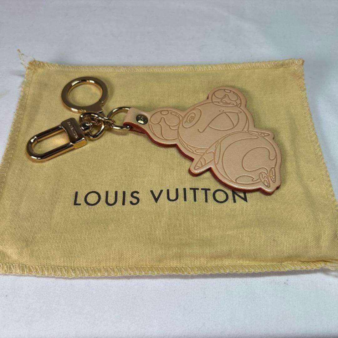 【mh】LOUIS VUITTON ポルトクレパンダ村上隆コラボキーホルダー