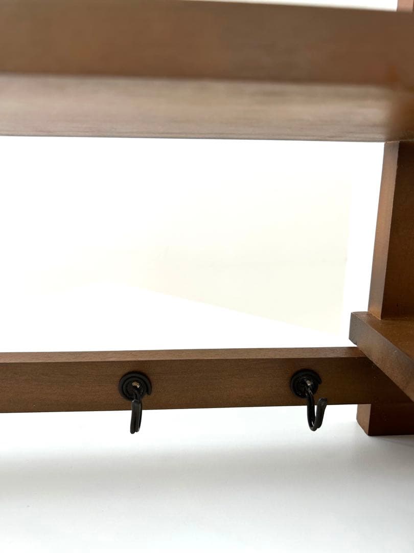 ウォールシェルフ　ディスプレイラック　壁掛け飾り棚　ヴィンテージ　　倉敷意匠