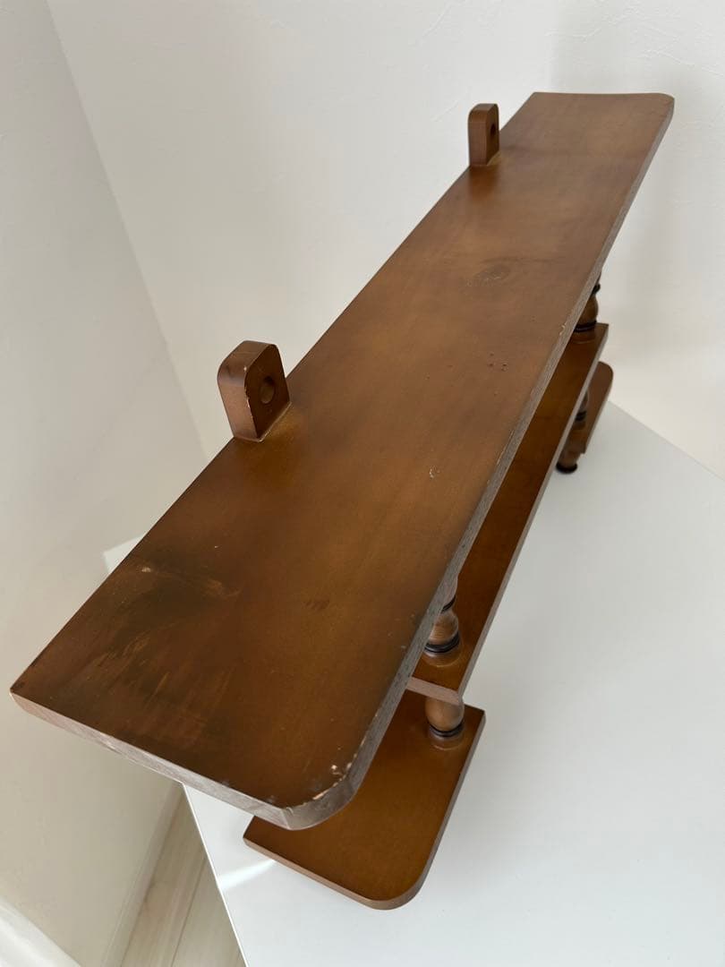 ウォールシェルフ　ディスプレイラック　壁掛け飾り棚　ヴィンテージ　　倉敷意匠