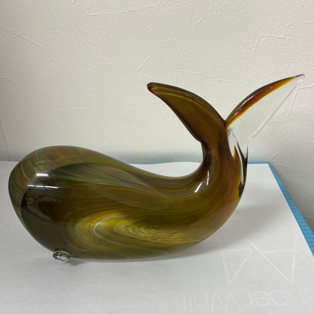 ムラーノガラス　　クジラ