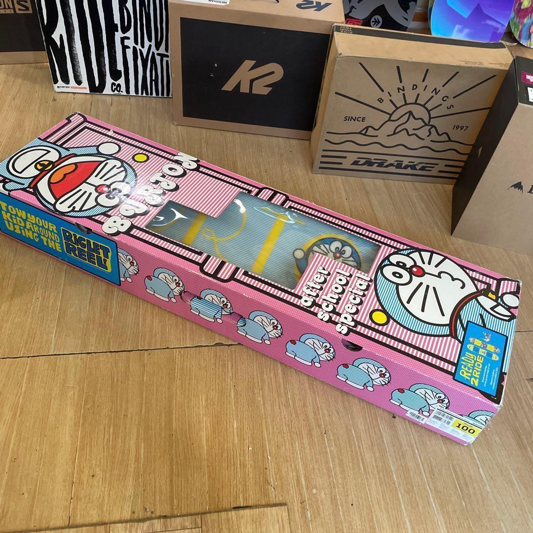 BURTON　キッズスノーボードセット　100cm　バートン　バイン付4点セット