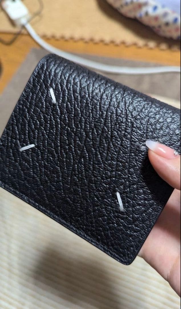 新品未使用品Maison Margielaレザー 二つ折り財布