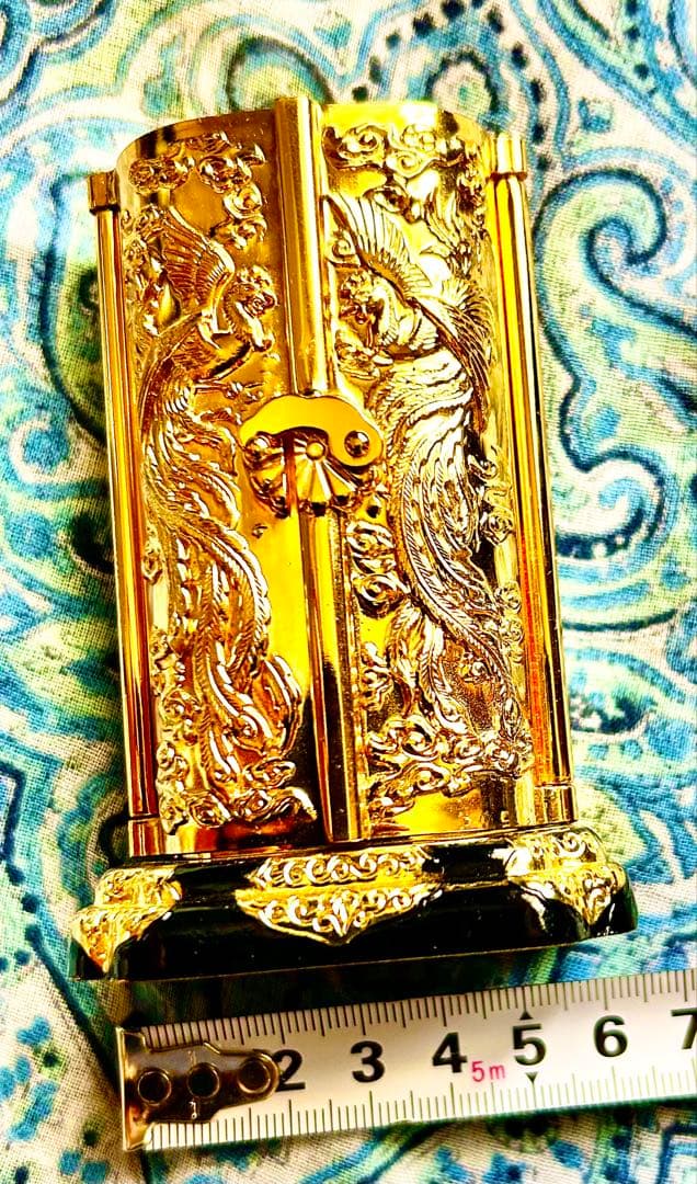 金運爆上げ　持ち運び仏壇！高野山　魂入り阿弥陀如来　鳳凰厨子入り