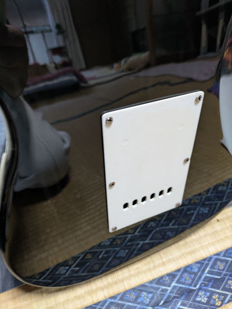 ジプシーローズ　エレキギター　ブラック　 ラメ入りGYPSY ROSE　ストラト