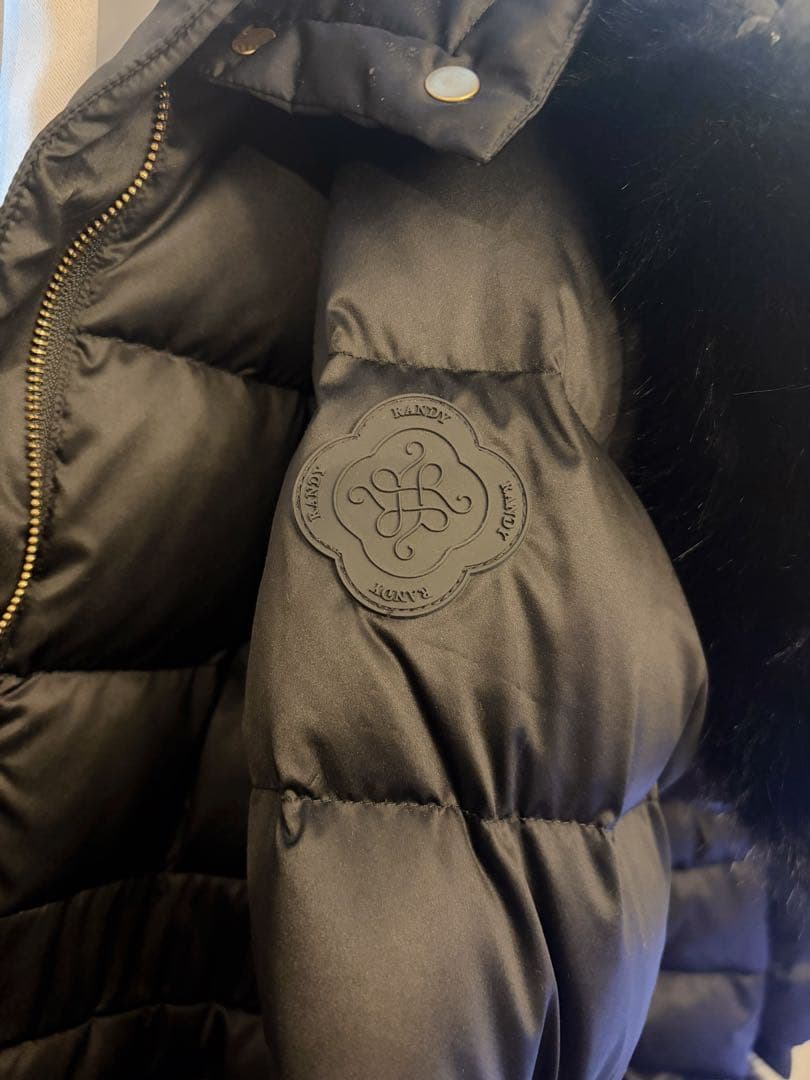 Randy カービーファーダウンジャケット ロングダウン ミシェルマカロン