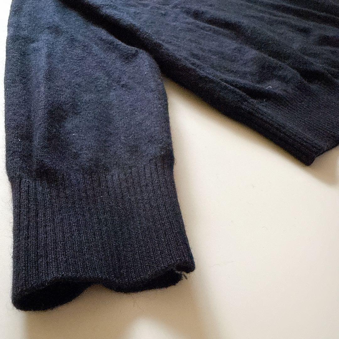 カシミヤ混✨パーリーゲイツ クルーネックウールニット ニコちゃん 星 総柄 1