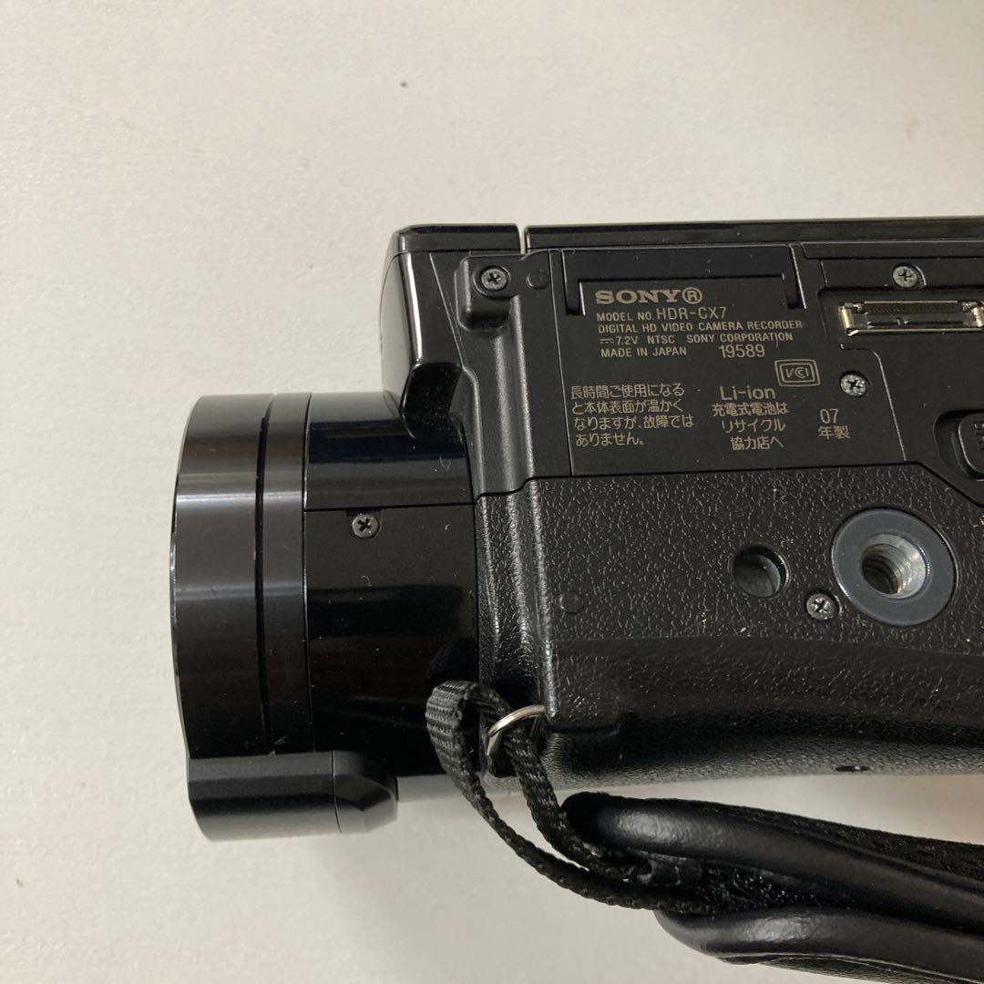 美品 SONY HDR-CX7 ナイトショット機能搭載 ビデオカメラ 完品