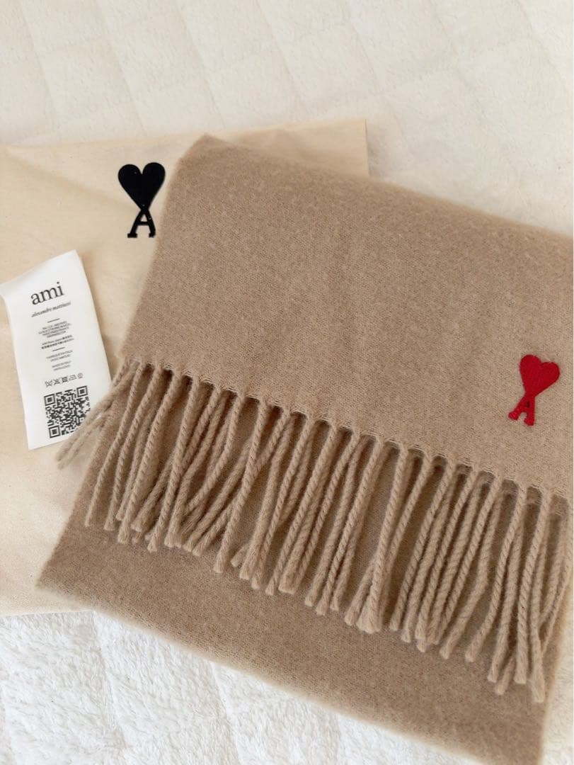 Ami Parisアミパリス　ウールマフラー