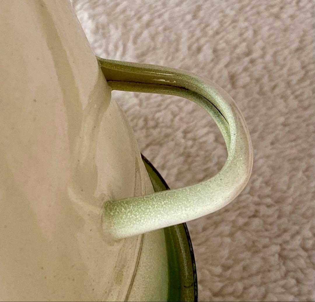 イマン　イヴ　ホーロー製取っ手付きビード入りストッカーLサイズ　欠け無し❣️