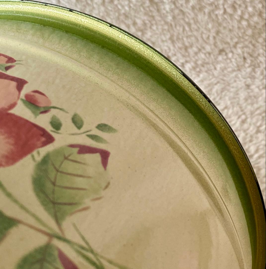 イマン　イヴ　ホーロー製取っ手付きビード入りストッカーLサイズ　欠け無し❣️