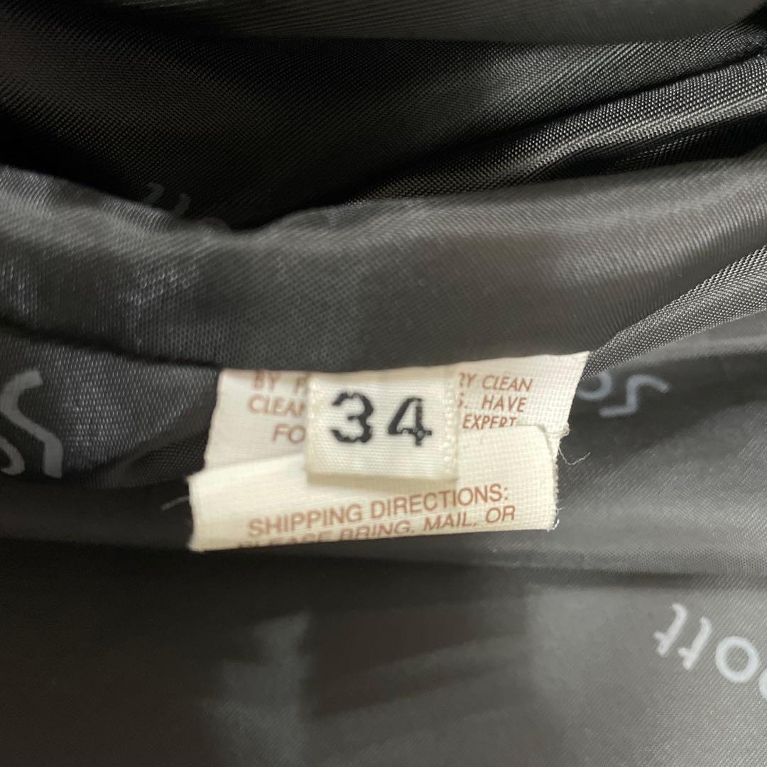 Schott シングルライダースジャケット サイズ34