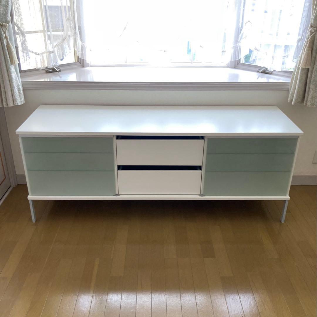 【たのメル便300限定】IKEA テレビ台 白 幅170x奥行50x高66