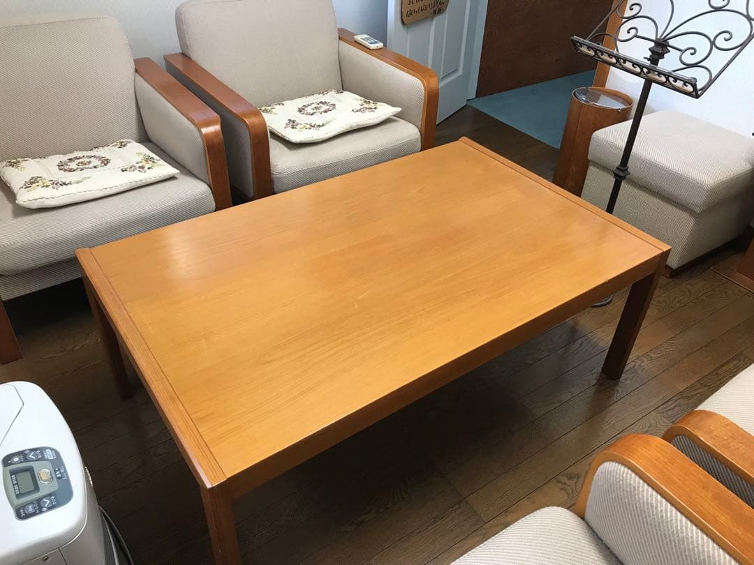 天童木工　ソファ用ローテーブル 120cm x 75cm