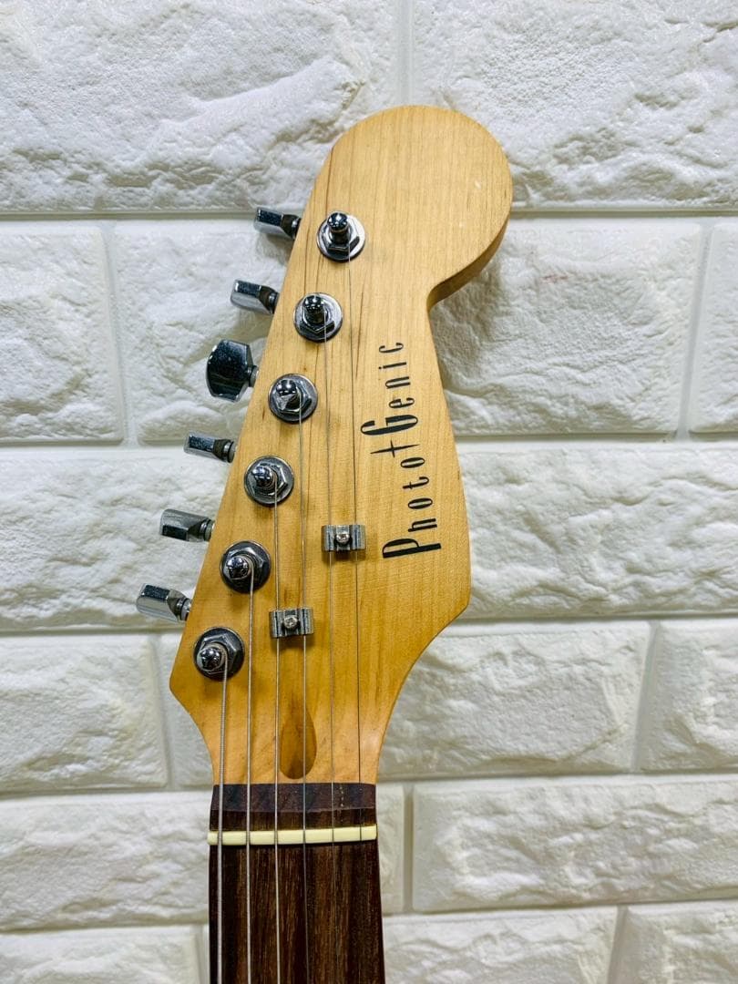 40Z Photo Genic ピンク ストラトキャスタータイプ エレキギター