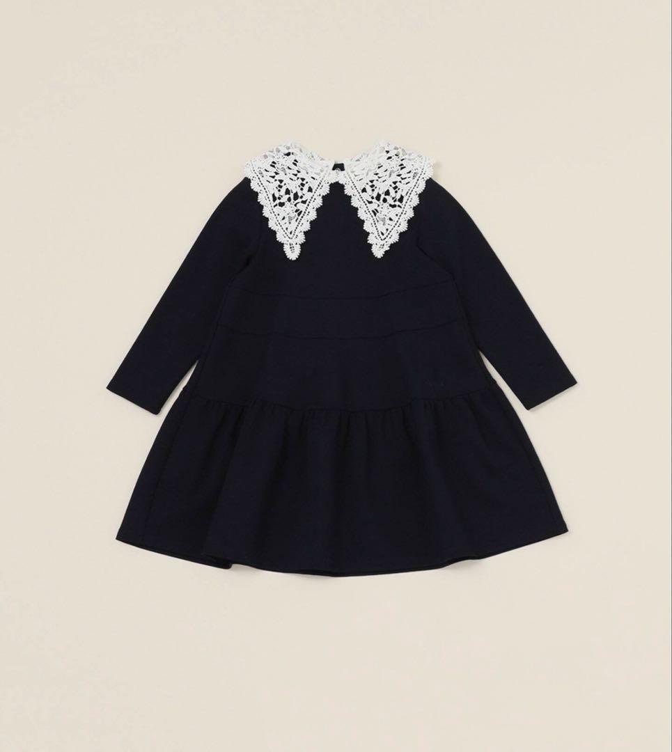 IENAENFANT ネイビー3wayエトワールワンピース kids