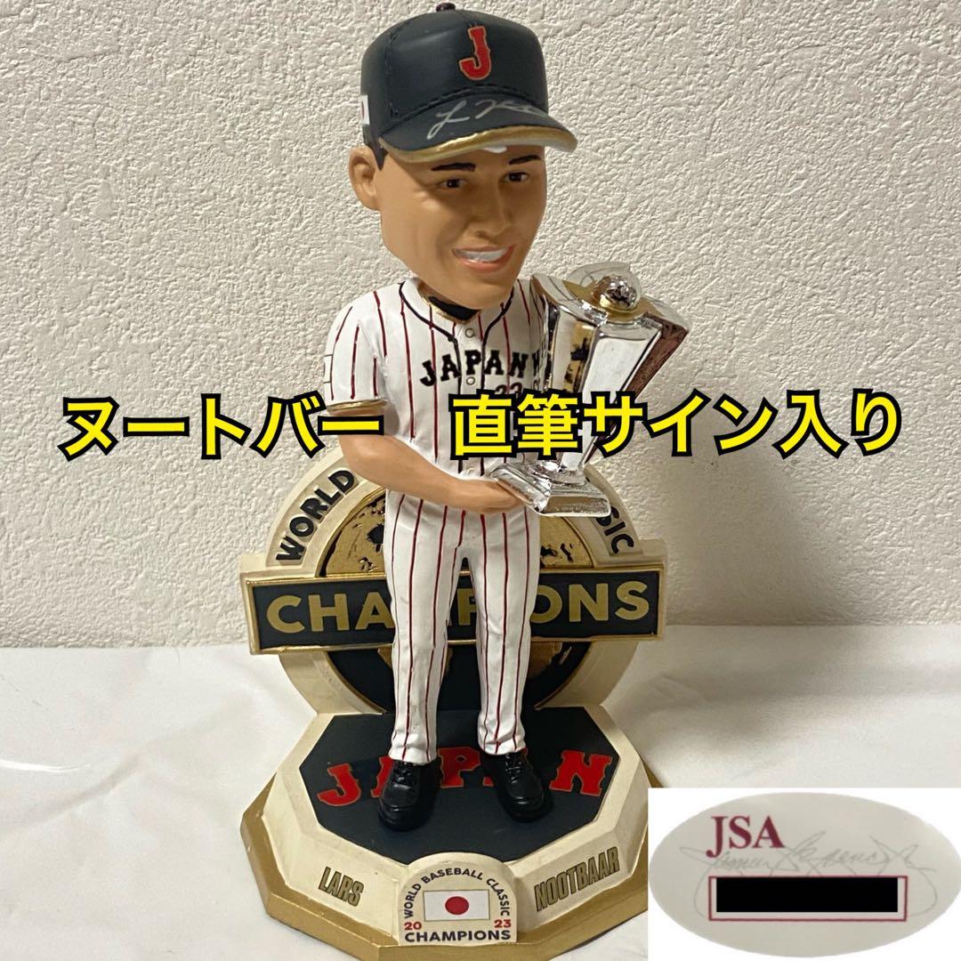 WBC日本代表 ヌートバー 直筆サイン ボブルヘッド JSAホログラム