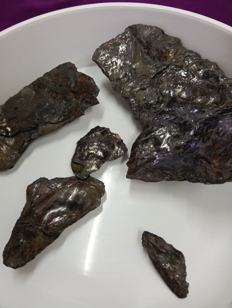 旧家蔵出希少レア時代キラキラ鉱石（おそらく黒雲母？）大小サイズ当時物コレクション