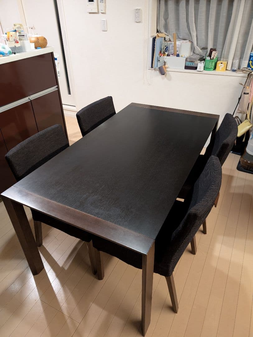 カリモク Diretore ダイニングテーブル 耐熱 木製 高級 ブラウン