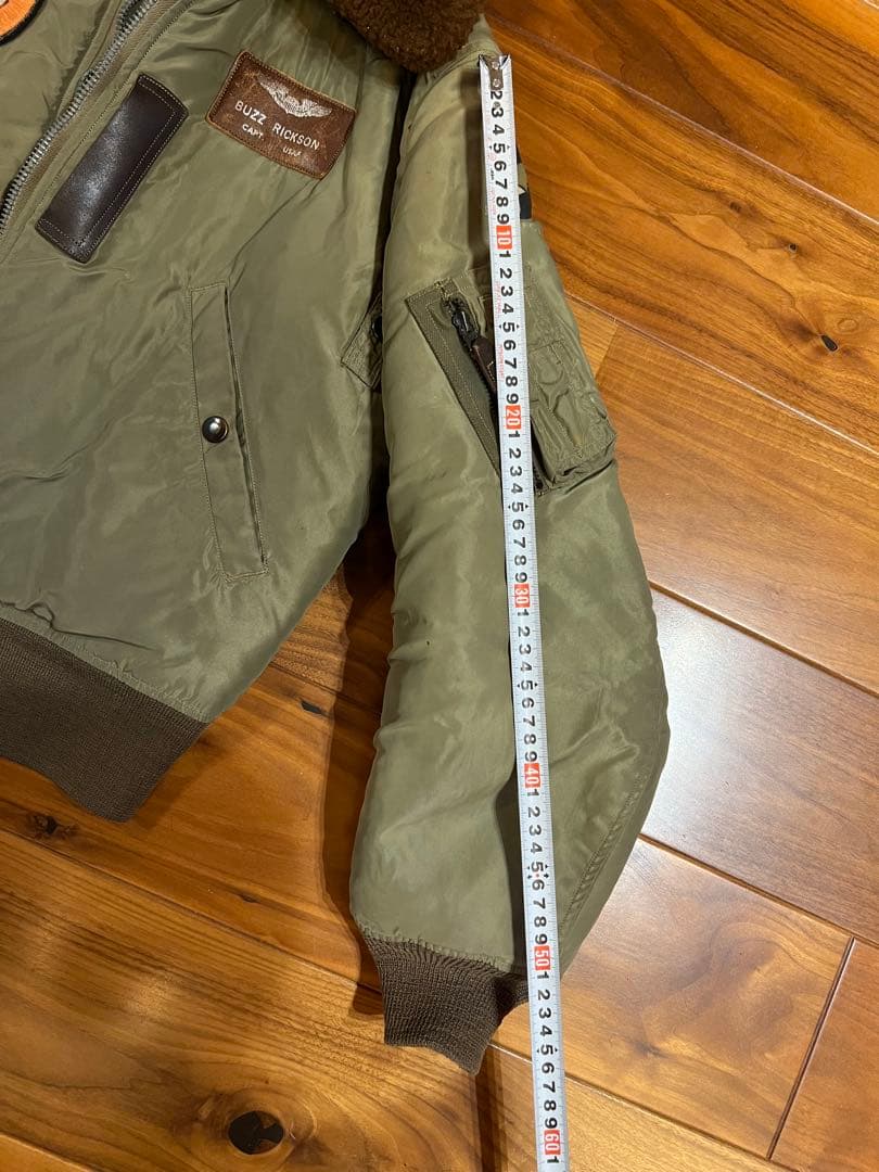 バズリクソンズ　Ｂ15フライトジャケット オリーブグリーン