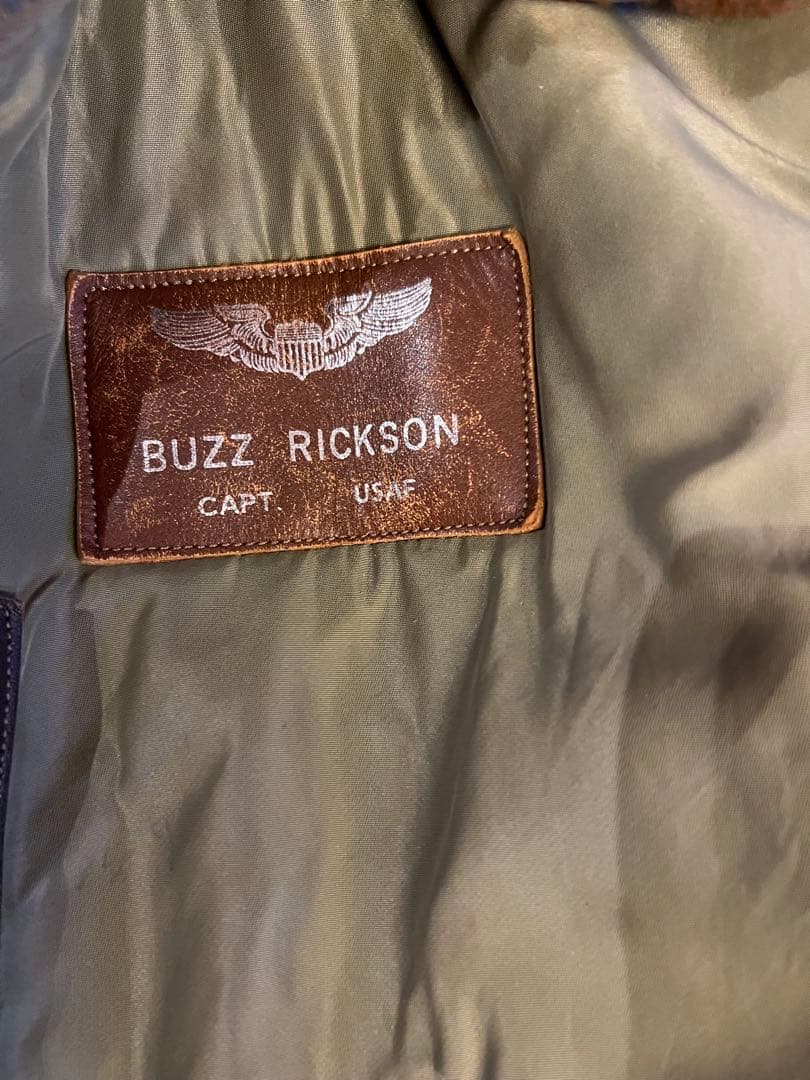 バズリクソンズ　Ｂ15フライトジャケット オリーブグリーン