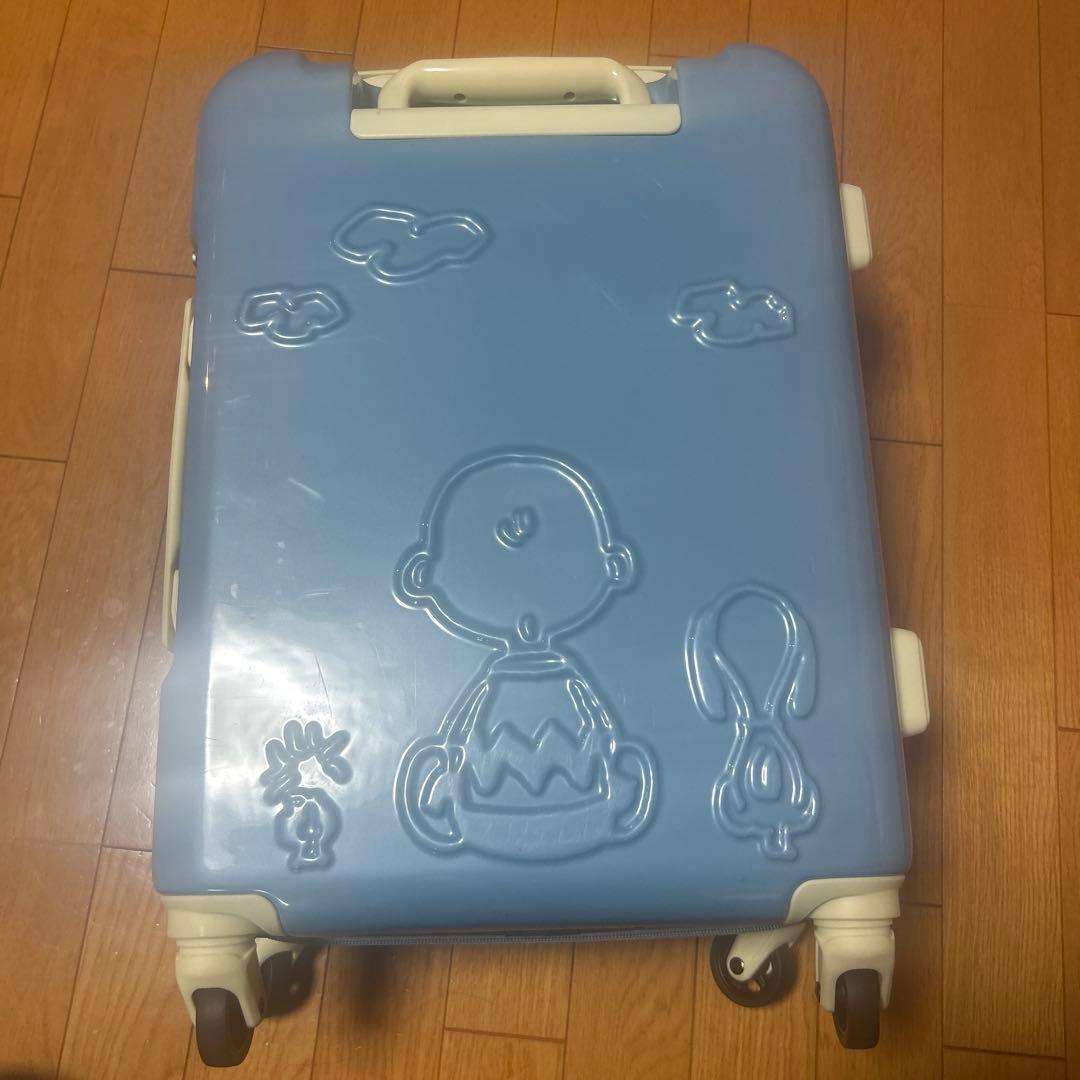 スヌーピー　PEANUTS キャリーケース(機内持ち込み可能)お値引お受けします