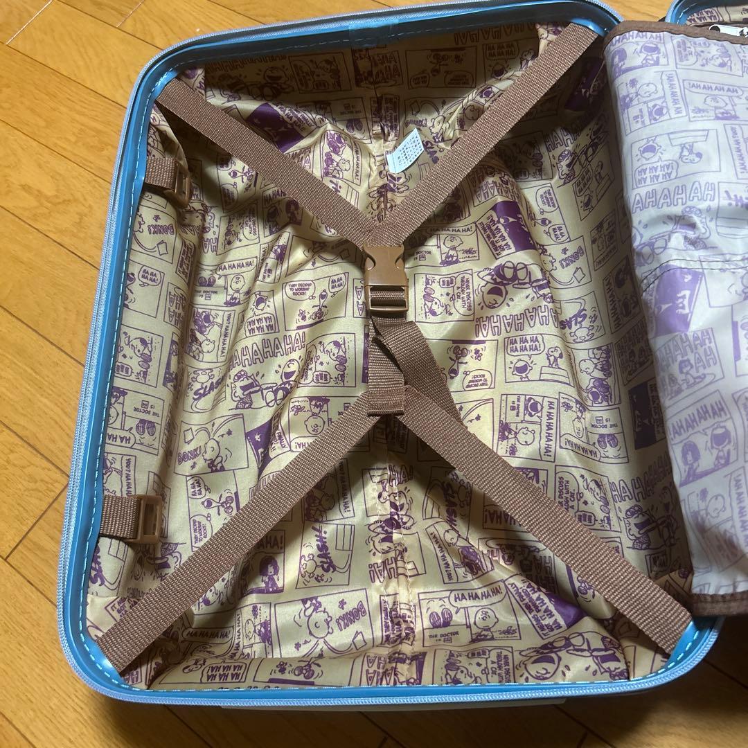 スヌーピー　PEANUTS キャリーケース(機内持ち込み可能)お値引お受けします