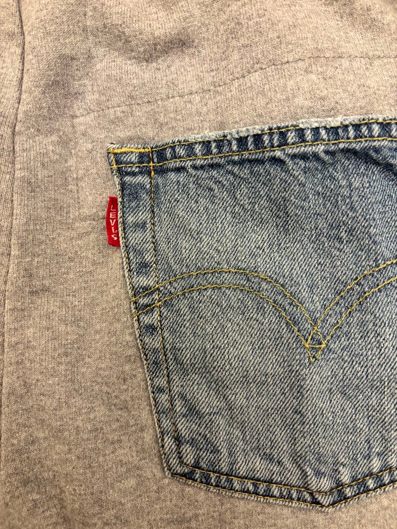 ジュンヤワタナベ×リーバイス スウェットパンツ ドッキング XS 美品