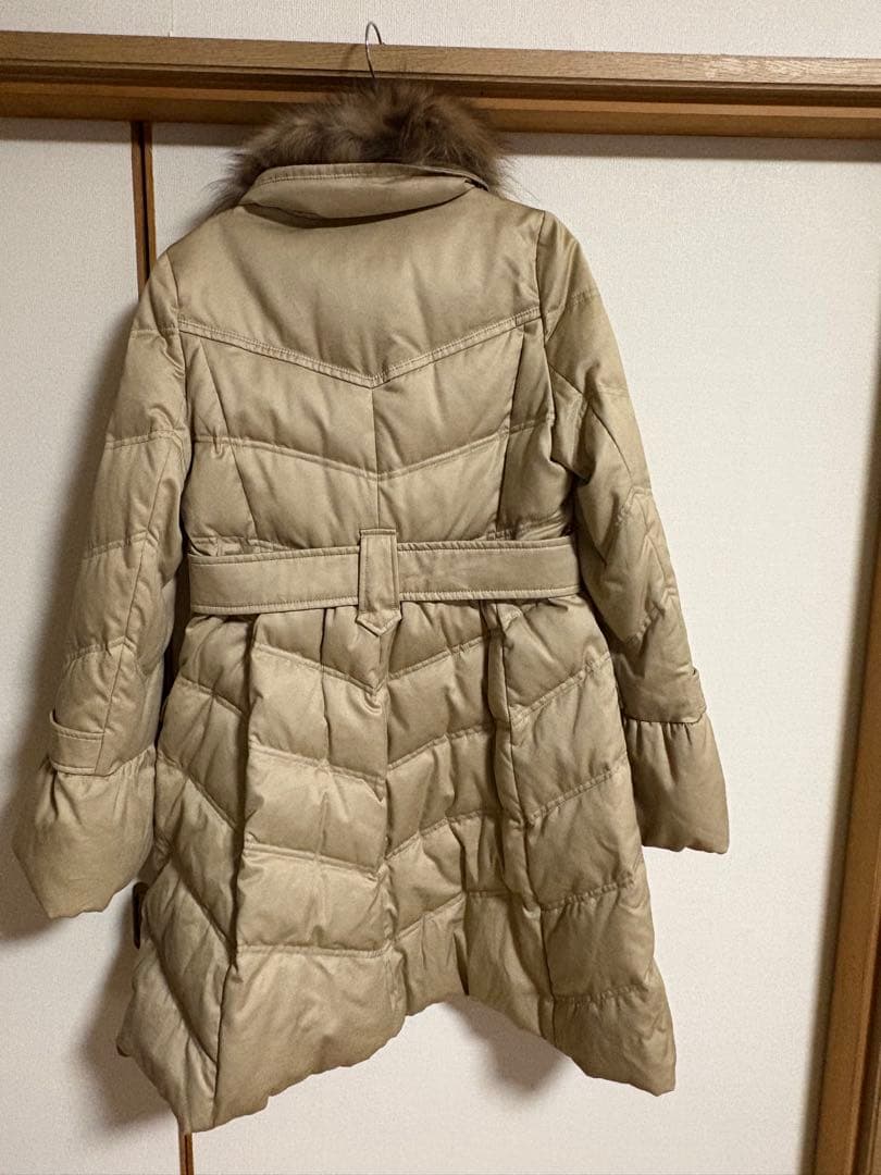 値*P様 【サイズ40】 バーバリーブルーレーベル　ダウンコート　ロング