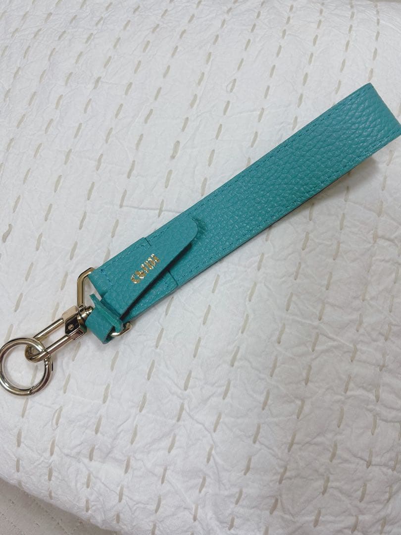 chiiibagキーホルダー blue ブルー、水色