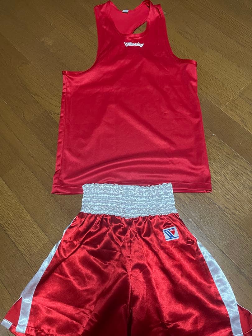 winning ボクシング アマチュアユニホームセット S-Mサイズ