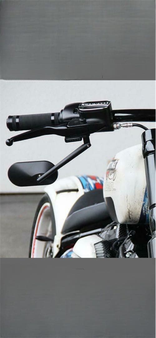 ナ*☆様 Cult Werk カルトワークハーレーミラーHD-UNI024